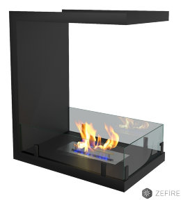 Биокамин торцевой сквозной ZeFire Standart 500